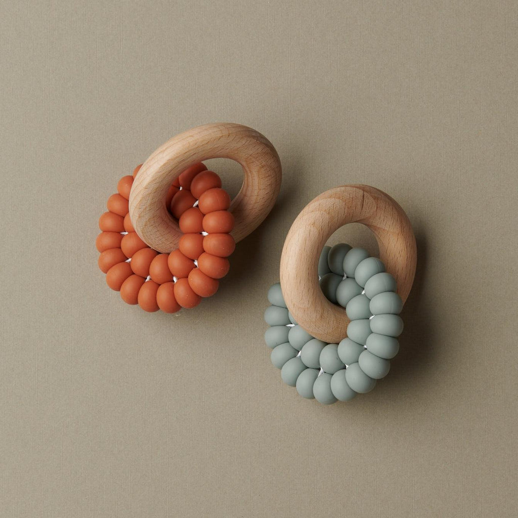 Baby Teething Toys - Silicone, Wood and Rubber Teething Toys