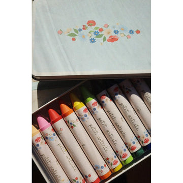 10 Beeswax Crayons