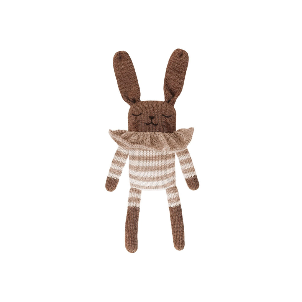 Knitted Bunny - Sand Stripes