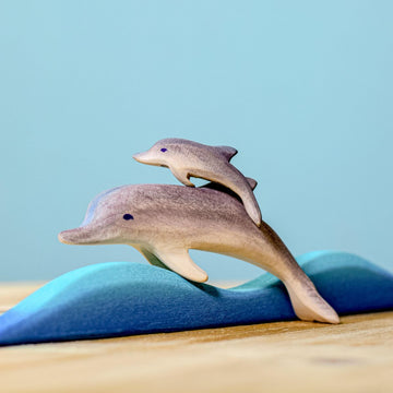 Wooden Dolphin Set