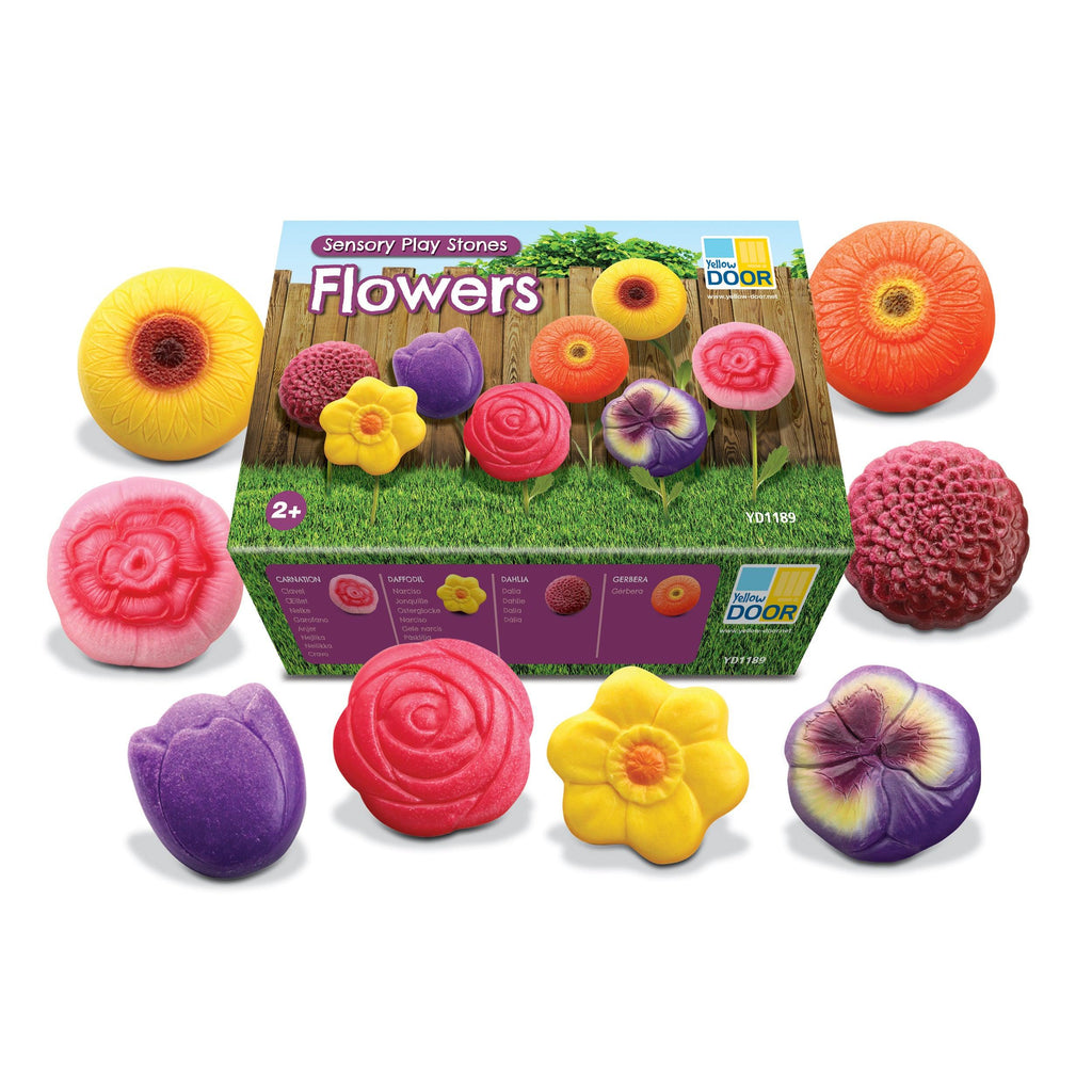Flower Sensory Stones