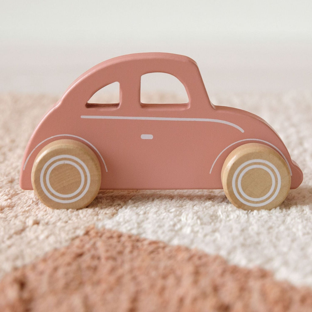 Vintage Pink Car Toy