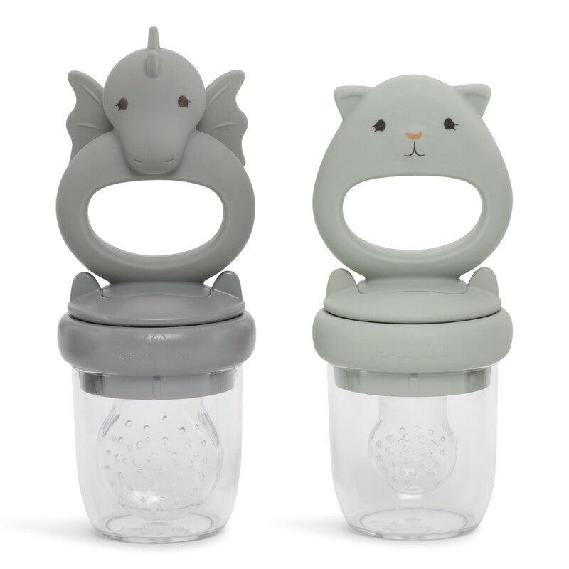 Weaning & Teething - Silicone Feeder & Soother - L'eau