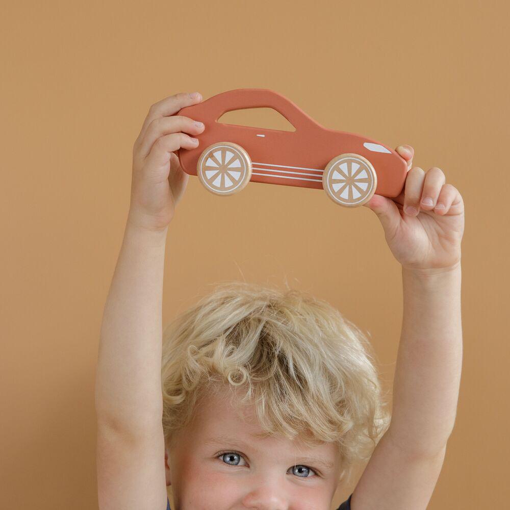 Wooden Sports Car Toy