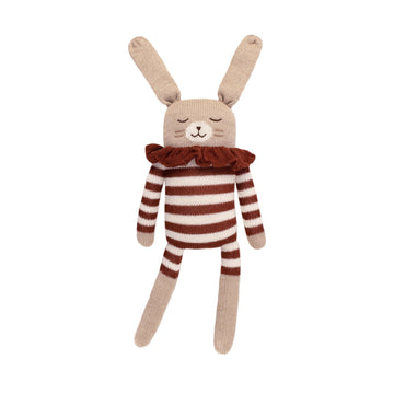 Main Sauvage - Knitted Big Bunny - Sienna Stripes